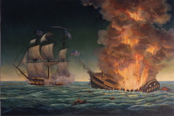 Sinking of the Guerrier