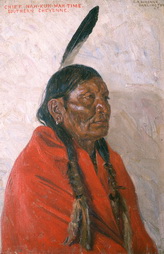 Chief Nah-kuh-mah-time; Southern Cheyenne (Darlington OT)  half-male
