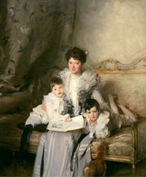 Mrs. Knowles and Her Children
