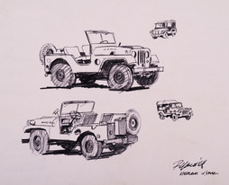 Studies of Jeeps (RC)