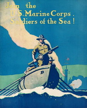 Join the U.S. Marine Corps; Soliders of the Sea!