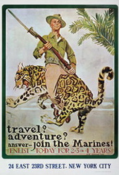 Travel? Adventure? Answer - Join the Marines!
