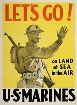 Let's Go! On Land, at Sea, in the Air; U.S. Marines
