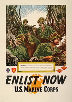 Enlist Now; U.S. Marine Corps; Peleliu