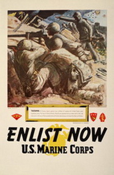 Enlist Now; U.S. Marine Corps; Tarawa