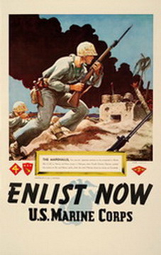Enlist Now; U.S. Marine Corps; the Marshalls