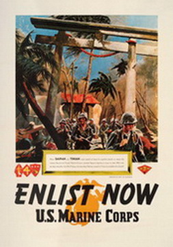 Enlist Now; U.S. Marine Corps; Saipan and Tinian