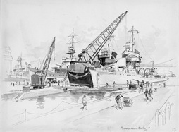 Desroyers, USS Rhind, USS Sims and British Delhi
