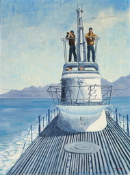 Top Deck of Submarine