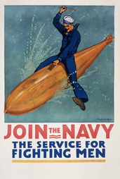 Join the Navy- the service for fighting men