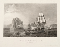 Capture of the Rocher Le Diamant, 25 June 1805