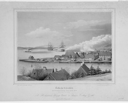 Dutch Ship Finds Haven in Eckernforde,  April 1849