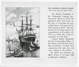 The Continental Frigate Alfred