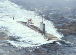 Submarine at Sea