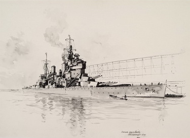 British Battleship Duke of York