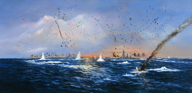 Battle of Philippine Sea Evening