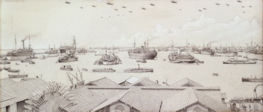 The Harbor of Colombo, Ceylon