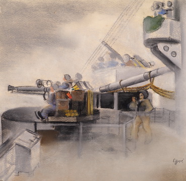 Untitled, Men on Warship