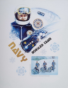 Navy Bobsled Team, North American Champions