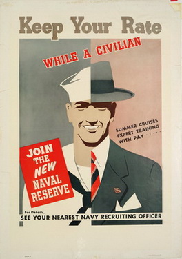 Keep Your Rate While a Civilian-Join the New Naval Reserve