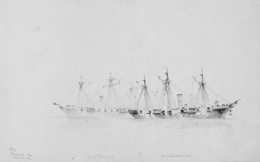 USS Richmond and USS Lackawanna
