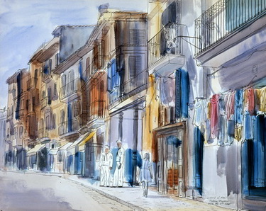 Street Scene, Palma Major