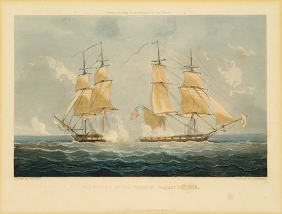 Capture of Argus, August 14, 1813
