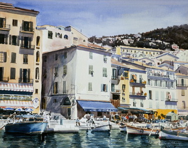 The Harbour at Villefranche, France