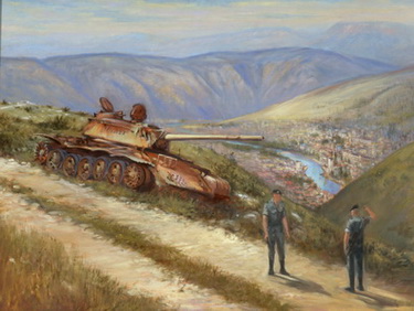The Tank that Shot out the Bridge at Mostar