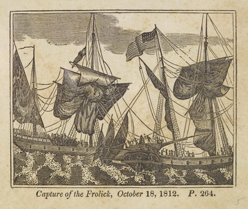 Capture of the Frolick, October 18, 1812