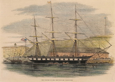 US Ship of War Jamestown