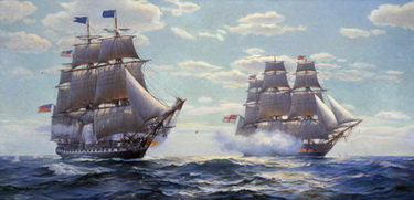 USF Constitution vs. HMS Java