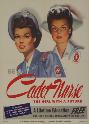 Be a Cadet Nurse; The Girl with a Future