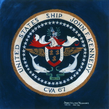 Emblem USS John F. Kennedy