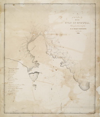 Chart of the Gulf of Spezzia, 1838