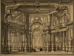 Stage design for Mariage de Figaro