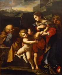 Holy Family with the Infant 