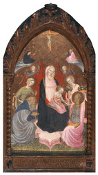Madonna & Child Enthroned with Saints