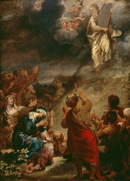 Moses Receiving the Tablets of Law