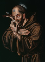 St.Francis Weeping on the Cross