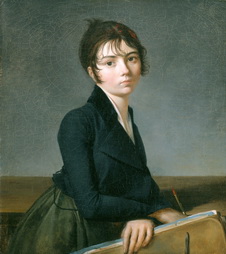 Girl with Portfolio