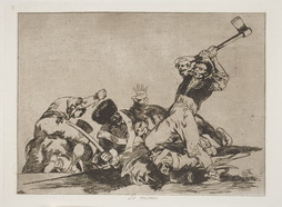 Lo Mismo (The same); plate 3 from Disasters of War