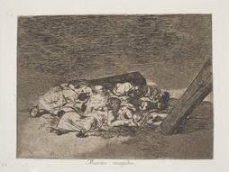 Meurtos recogidos (A collection of dead men); plate 63 from
Disasters of War