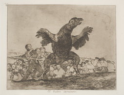 El buitre carnivoro (The carnivorous vulture); plate 76 from
Disasters of War