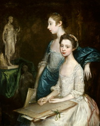 Portrait of the Artist's Daughters