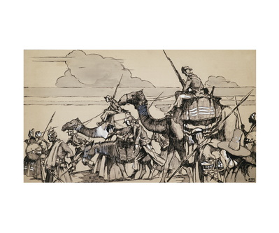 04 - Marines on Camels