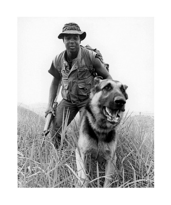 20 - Ronald Roane and Scout Dog “Hobo”