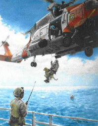 Vertical Insertion with K-9 Service Member