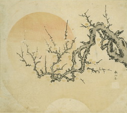 Plum Branch and Rising Sun