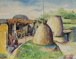 Italian Farm House, Napels (sic)